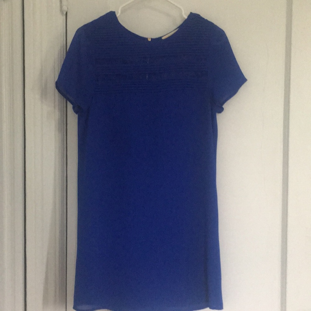 Royal Blue shift dress